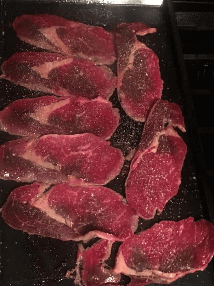 Beef Chipped Steaks